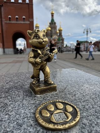 Кот хранитель Гоголева Евгения, 6 лет, ГБОУ Школа №2075 ДО 2, город Москва, воспитатель: Солдатова Екатерина Евгеньевна Город Йошкар-Ола
